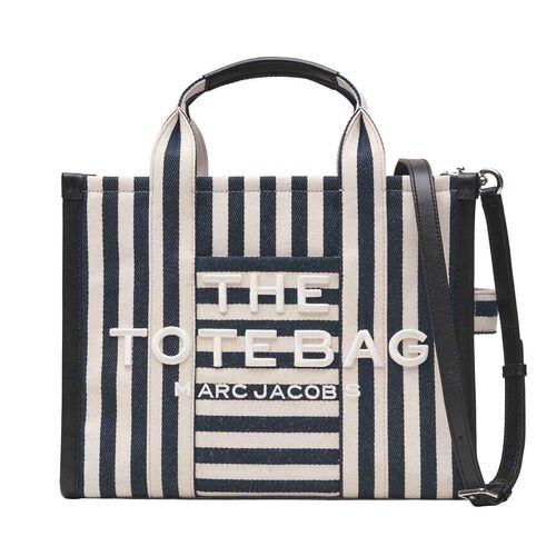 MARC JACOBS The Stripe Canvas Medium Tote Bag